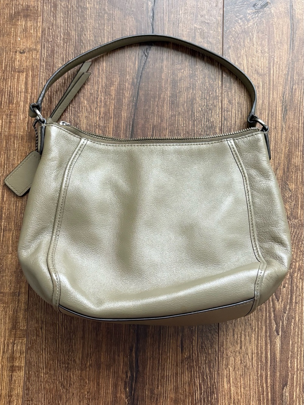 Coach Madison Top Handle, Olive - Picture 2 of 10